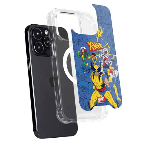 Marvel X-Men Team iPhone 15 Pro Max MagSafe Case